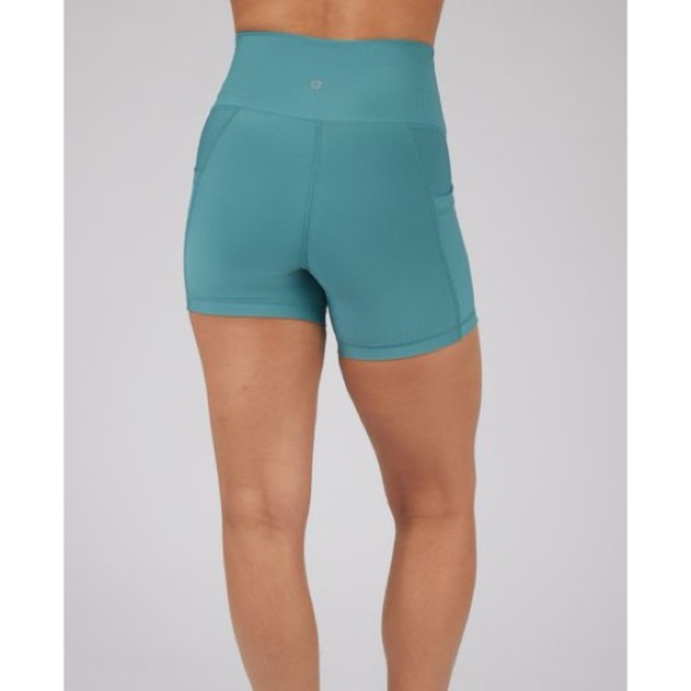 Light Blue Biker Shorts